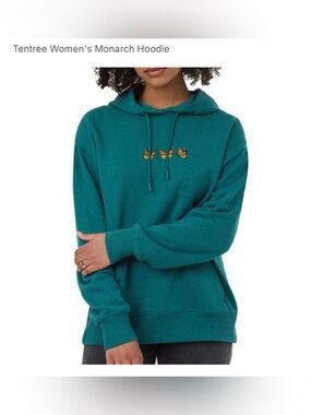 NWT Tentree Embroidered Monarch Hoodie - M - Rare! -- NEW PRICE!
